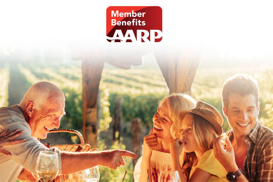 AARP members save up to 30% off base rates